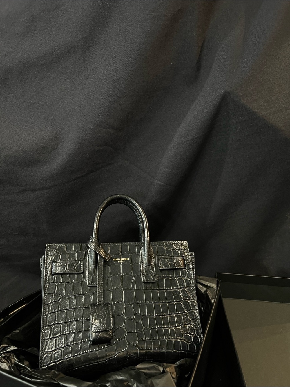 SAC DE JOUR CROCODILE - NANO - Picture 3 of 16